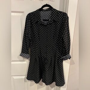Black Polka Dot Dress